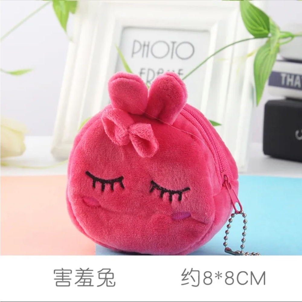 Cute small zipper plush